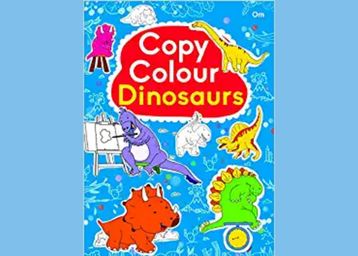 Copy Colour Dinosaurs Paperback