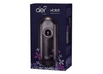 Buy Godrej aer matic, Automatic Air Freshener Kit with Flexi Control - Violet Valley Bloom (225 ml)