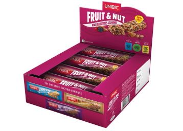 50% off Unibic Snack Bar Fruit and Nut 360g Pack of 12, 360g At Rs. 240