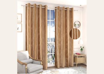 Curtains Polyester Floral Door