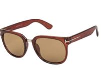 Arzonai Scout Square Brown-Brown UV Protection Sunglasses