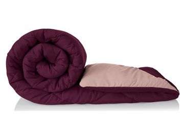 Buy Amazon Brand - Solimo Microfibre Reversible Comforter, Single (Plum Purple and Moody Mauve, 200 GSM)