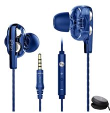 pTron Boom Ultima 4D Dual Driver, In Ear Gaming Wired Headphones