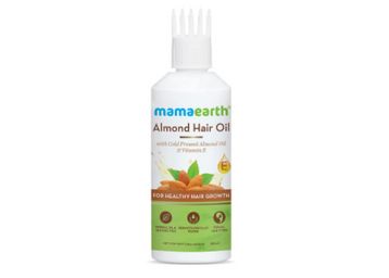 Buy Mamaearth Almond Hair Oil for healthy hair growth and deep nourishment, with Cold Pressed Almond Oil & Vitamin E for Healthy Hair Growth - 150 ml