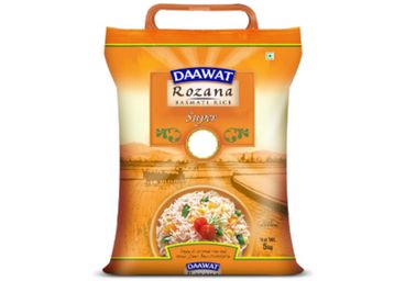 Buy Daawat Rozana Super, Naturally Aged, Rich Aroma,Perfect Fit for Everyday Consumption Basmati Rice, 5 Kg