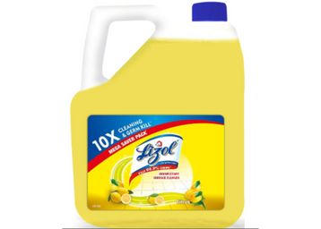 Buy Lizol Disinfectant Surface & Floor Cleaner Liquid, Citrus - 5 L | Kills 99.9% Germs | India
