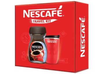 Buy Nescafe Travel Kit (Red) - Classic Coffee, 200g with Travel Mug (Limited Edition)
