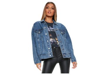Buy KOTTY Women Oversized Denim Jacket