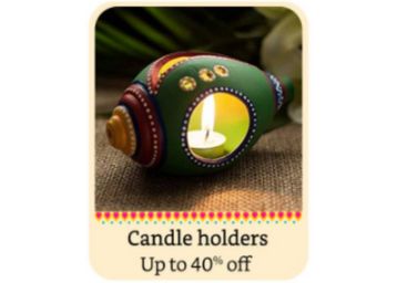 Candle holders Upto 40% Off