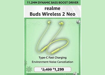 realme Buds Wireless 2 Neo with Type-C Fast Charge
