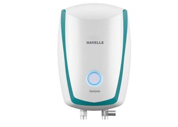 Havells Instanio 1-Litre 3KW Instant Water Heater (Geyser), White Blue