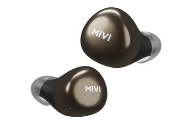 Buy Mivi Duopods M40 True Wireless BluetoothIn Ear Earbuds with Mic, Studio Sound, Powerful Bass, 24 Hours of Battery and EarPods with Touch Control