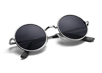 UV Protected Round Unisex Sunglasses