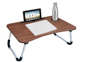 Buy OFIXO Multi-Purpose Laptop Table/Study Table/Bed Table/Foldable and Portable Wooden/Writing Desk (Wooden)