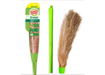 Buy Scotch-Brite No-Dust Broom, Long handle, Easy floor cleaning (Multi-use)