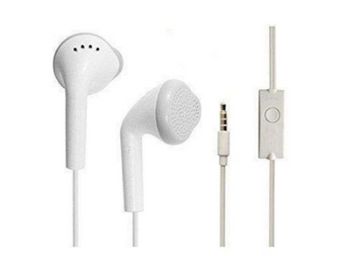 Wired In Ear Earphone with Mic (White)