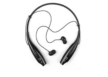 Wireless Bluetooth Neckband Headset (Black),Built in mic At Rs. 299