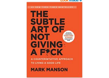 Buy The Subtle Art of Not Giving a F*ck: A Counterintuitive Approach to Living a Good Life Hardcover – Import, 13 September 2016
