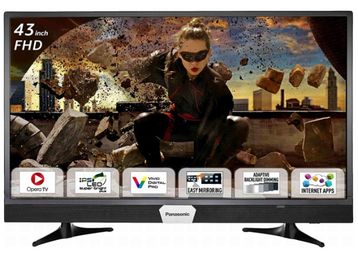 Buy Panasonic 108 cm (43 Inches) Full HD LED Smart TV TH-W43ES48DX (Black) (2017 model)