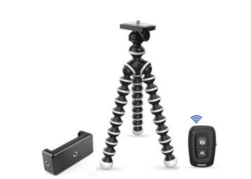 Buy DIGITEK® (DTR 260 GT) Gorilla Tripod/Mini 33 cm (13 Inch) Tripod for Mobile Phone with Phone Mount & Remote, Flexible Gorilla Stand for DSLR &...