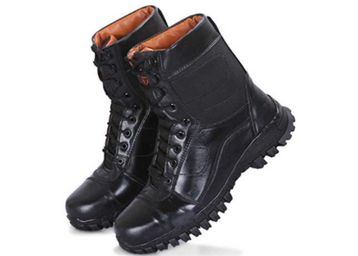 Buy Tactical Combat Army Full Leather Boots For Men (Black) Boots For Men (Lal Gitti) By Namit Enterprises