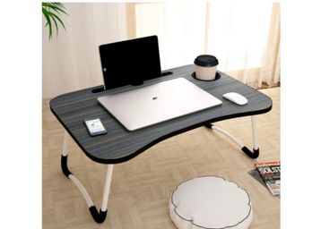 Buy Parivar Foldable Bed Study Table Portable Multifunction Laptop Table Lapdesk for Children Bed Foldabe Table Work Office Home with Tablet Slot & Cup...