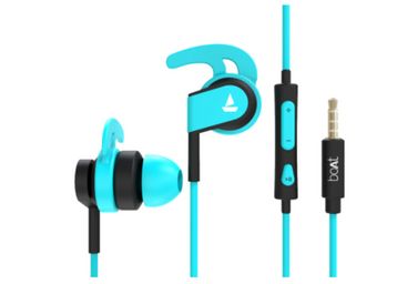 Buy boAt Bassheads 242 in Ear Wired Earphones with Mic(Blue)