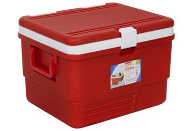 Buy Aristo Plastic Insulated Icebox, 25 Liter, Red/Blue