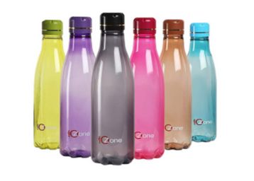 Buy Cello Ozone Plastic Water Bottle Set, 1 Litre, Set of 6, Assorted