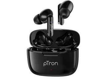 pTron Bassbuds Duo New Bluetooth 5.1 Wireless Headphones