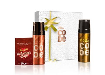 Buy Wild Stone Valentine Gift Box with Code Copper and Gold Body Perfume (120ml each)