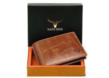 Flat 80% off on NAPA HIDE Leather Wallet for Men At Rs. 299
