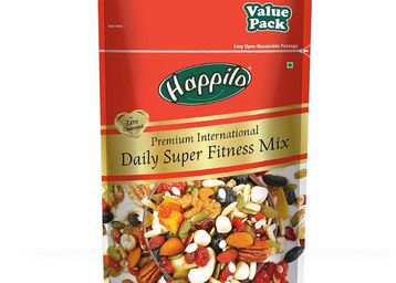 Happilo Premium International Daily Super Fitness Mix 325 g, Trail Mix of 20+ Varieties Dry Fruits