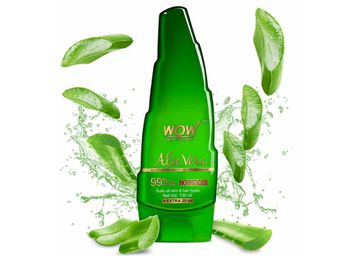 Buy WOW Skin Science Aloe Vera Multipurpose Beauty Gel for Skin and Hair, 130ml + 20ml