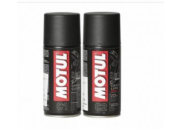 Buy Motul Combo of C2 Chain Lube (150 ml) and C1 Chain Clean for All Bikes (150 ml) (LBCH001)