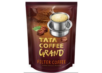 Buy Tata Coffee Grand Filter Coffee with 70% Coffee & 30% Chicory – 500g Pack