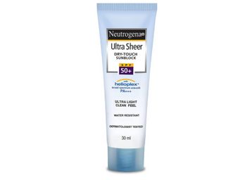 Buy Neutrogena Ultra sheer Sunscreen, SPF 50+, Ultra light, for oily and dry skin, 30ml
