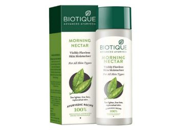 Buy Biotique Morning Nectar Flawless Skin moisturizer for All Skin Types, 190ml