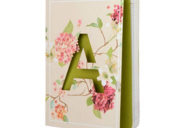 Doodle Initial A Premium Soft Bound Notebook Diary