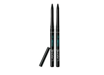 Buy Lakme Eyeconic Kajal Twin Pack, Black, 0.35g with 0.35g