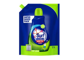 Buy Surf Excel Matic Top Load Liquid Detergent 2 L Refill, Designed For Tough Stain Removal on Laundry in Washing Machines - Super Saver Offer Pack