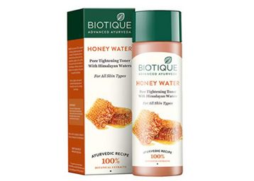 Buy Biotique Honey Water Pore Tightening Toner, 120ml