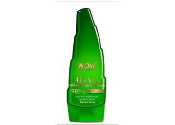 Buy WOW Skin Science 99% Pure Aloe Vera Gel - Ultimate for Skin and Hair - No Parabens, Silicones, Mineral Oil, Color, Synthetic Fragrance- 60mL