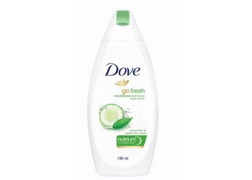 Buy Dove Go Fresh Nourishing Body Wash, Fresh touch, cucumber&green tea scent, 190 ml