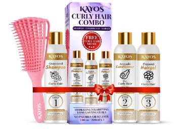 Buy Kayos Curly Hair Care Combo in RS.1320/-