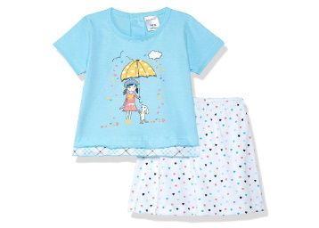 Flat 50% Off on Girls T-Shirts set in Rs.99/-
