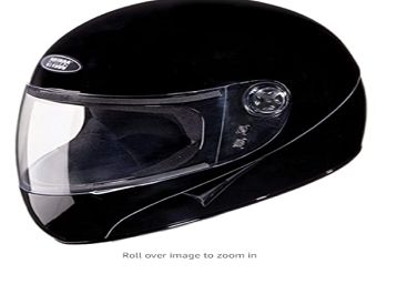 Studds Chrome SUPER Full Face Helmet (Black, L)
