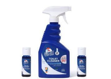 Buy Clensta Toilet Cleaner Liquid-1500 ml + Combo Pack 1 Bottle of 500 ml & 2 Concentrates Make 1000 ml