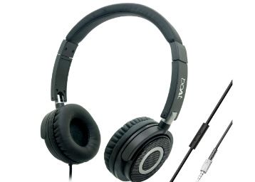 boAt Bassheads 900 Wired On Ear Headphones with Mic (Carbon Black )