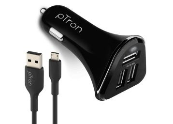 Special PTron Bullet 3.1A Fast Charging Car Charger